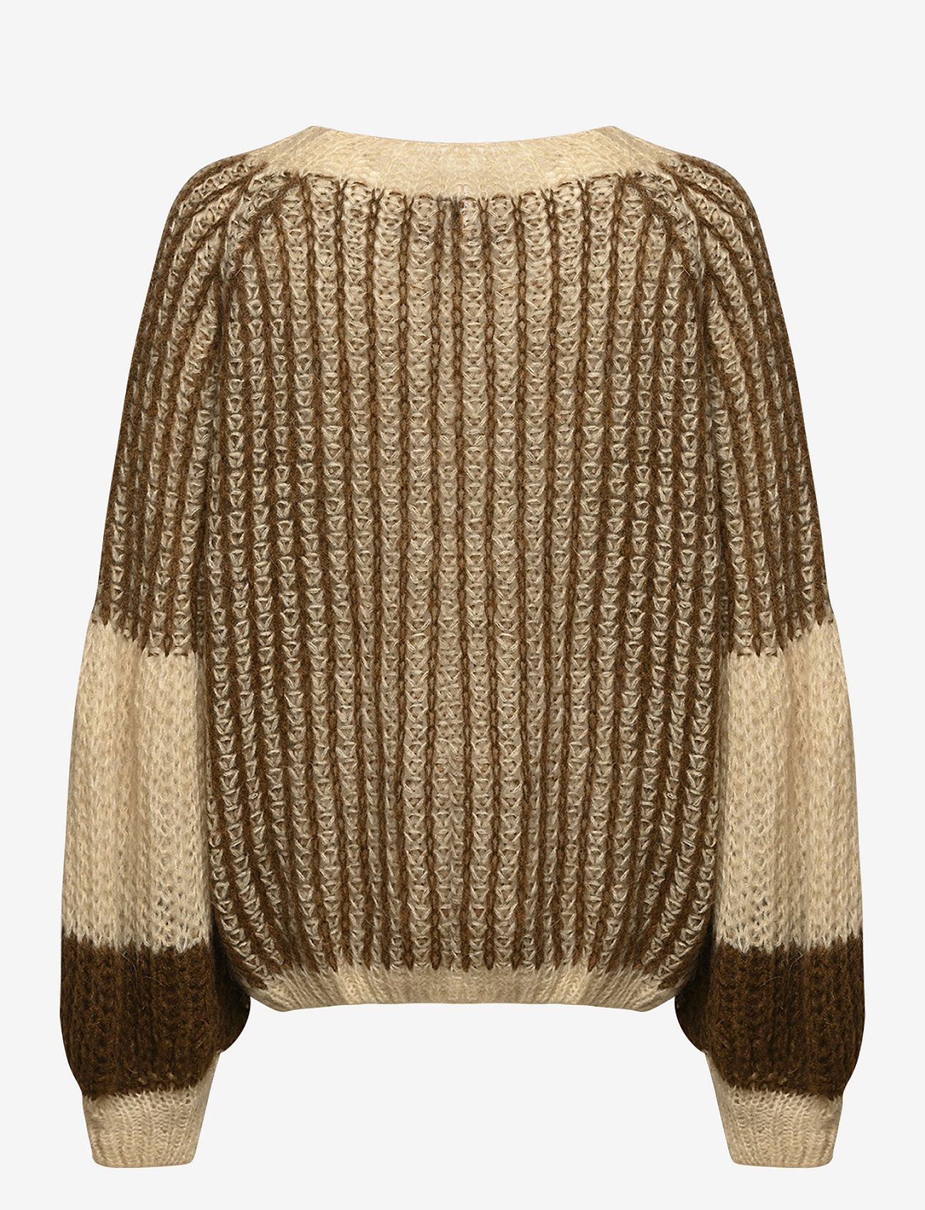 Noella - Liana Knit Sweater - jumpers - beige/brown - 1