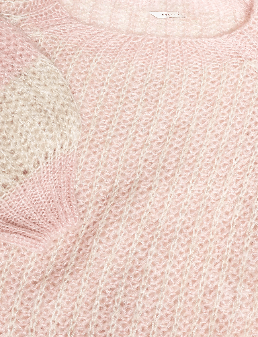 Noella - Liana Knit Sweater - pullover - blush/cream - 2