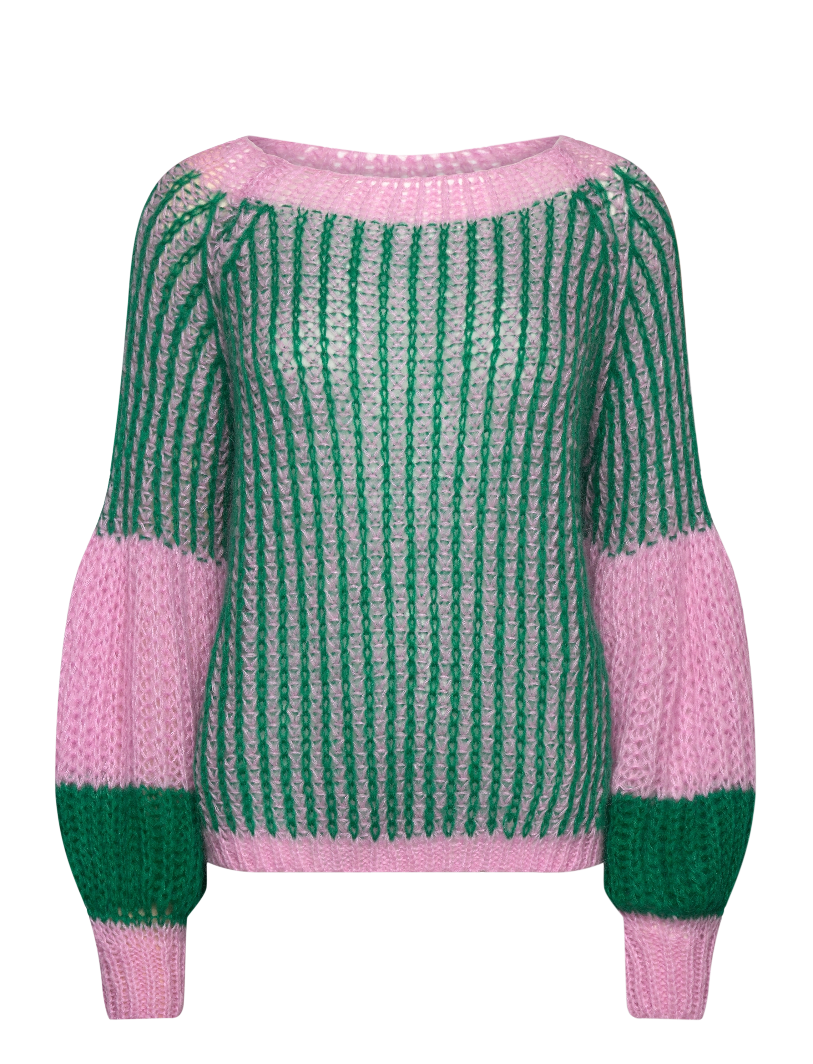 Noella Liana Knit Sweater - Hyggelige looks - GREEN BUBBLEGUM / green