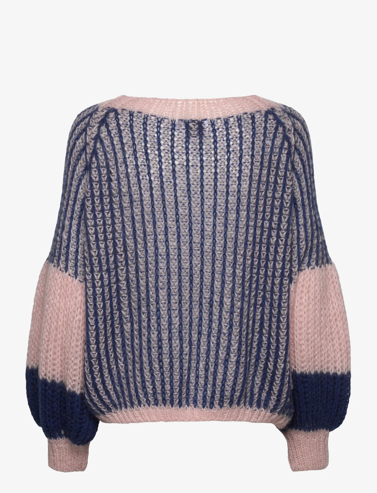 Noella - Liana Knit Sweater - džemprid - rose/navy - 1