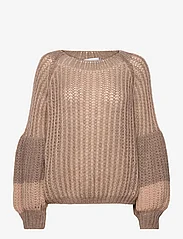 Noella - Liana Knit Sweater - pullover - sand - 0