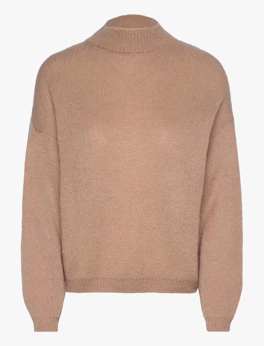 Noella - Kiana Knit Sweater - striktrøjer - camel - 0