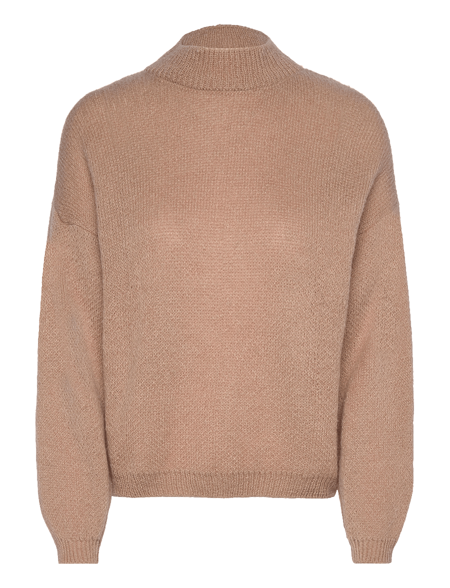 Noella - Kiana Knit Sweater - pullover - camel - 0