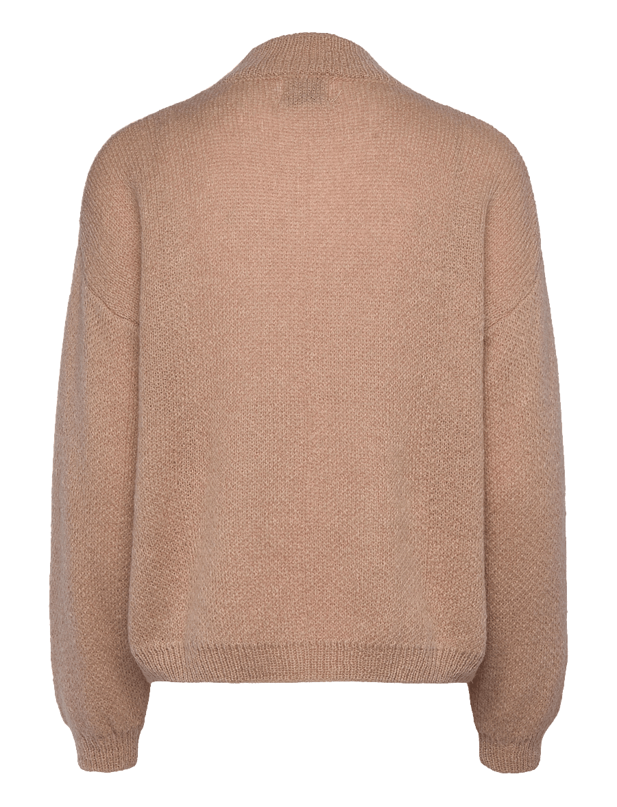 Noella - Kiana Knit Sweater - pullover - camel - 1