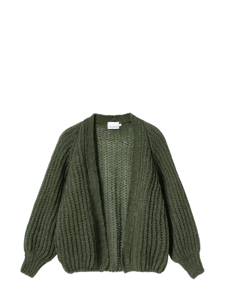 Noella - Joseph Cardigan Solid - strickjacken - army green - 0