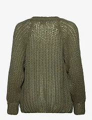 Noella - Joseph Cardigan Solid - susegamieji megztiniai - army green - 1