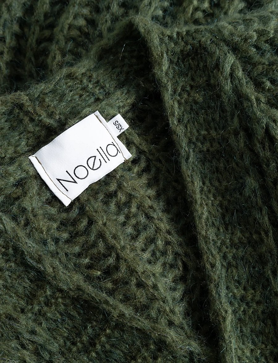 Noella - Joseph Cardigan Solid - strickjacken - army green - 2