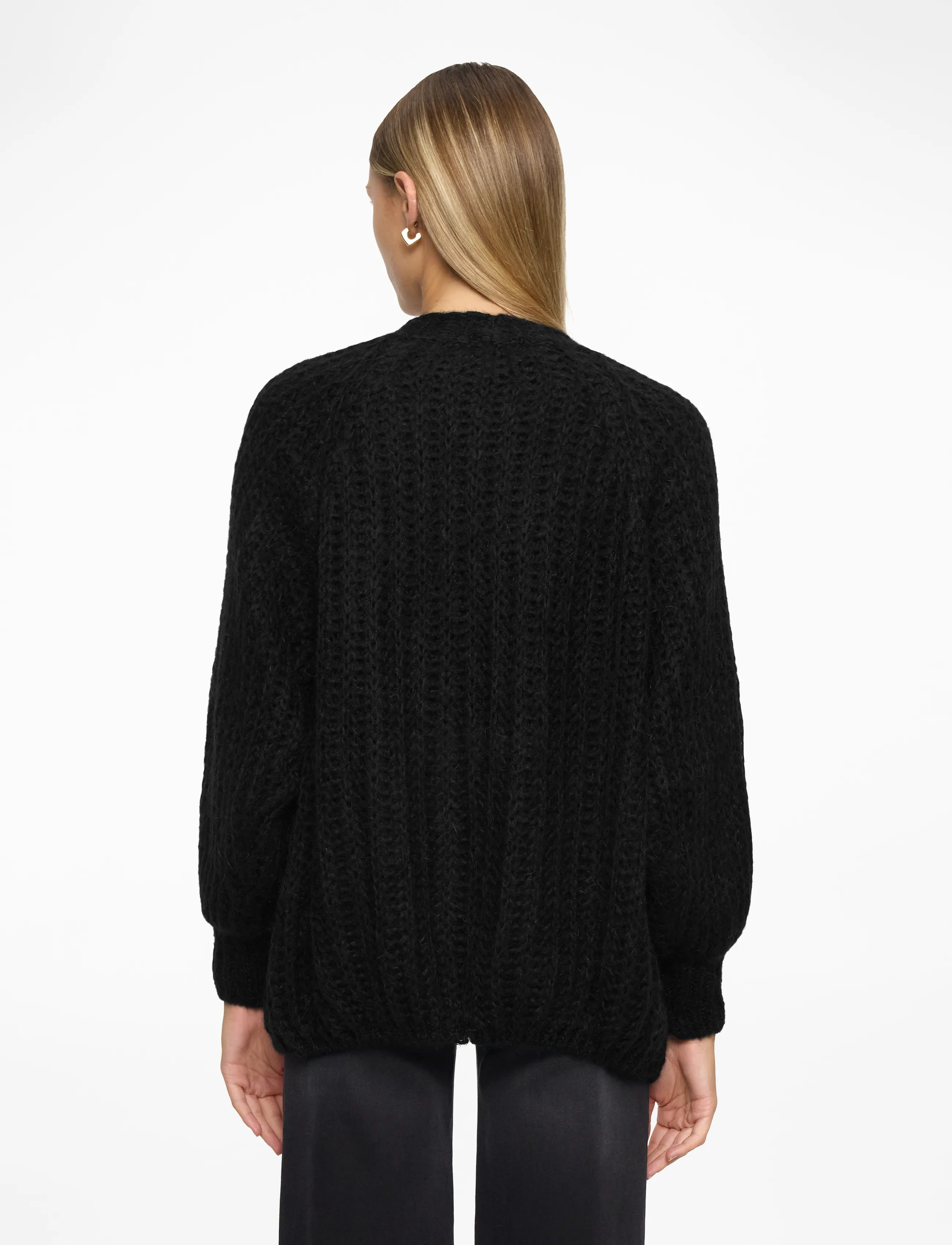 Noella - Joseph Knit Cardigan - cardigans - black - 3