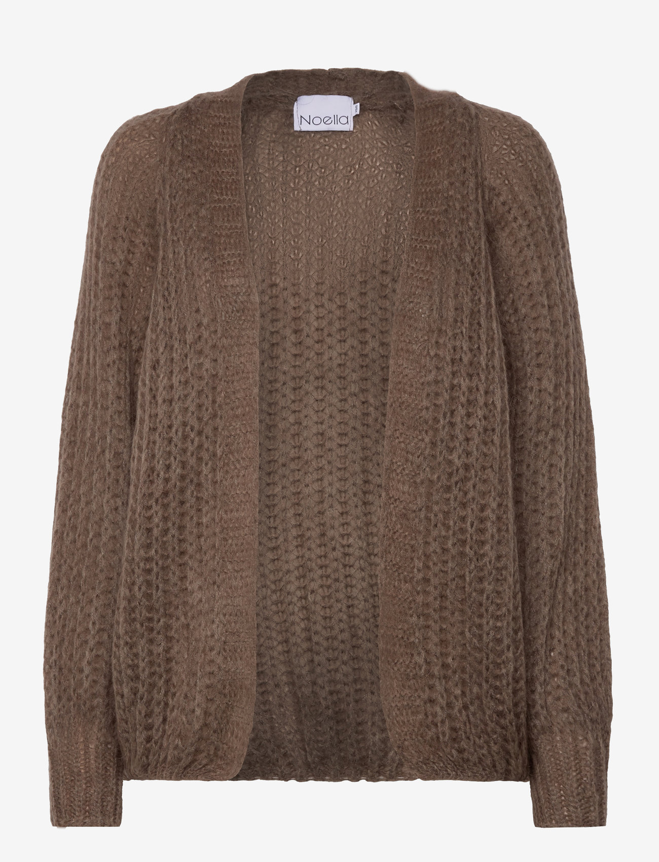 Noella - Joseph Knit Cardigan - koftor - brown - 0