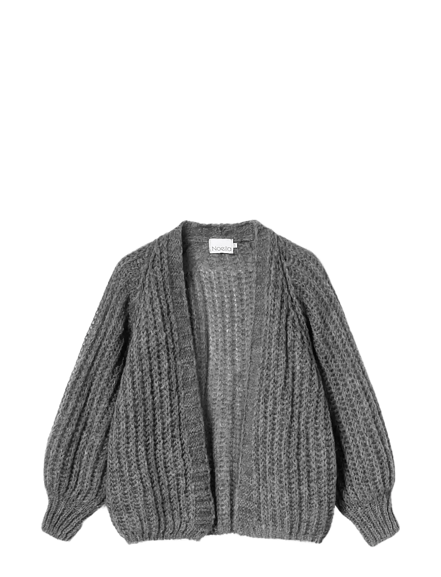 Noella - Joseph Cardigan Solid - gilets - dark grey - 0