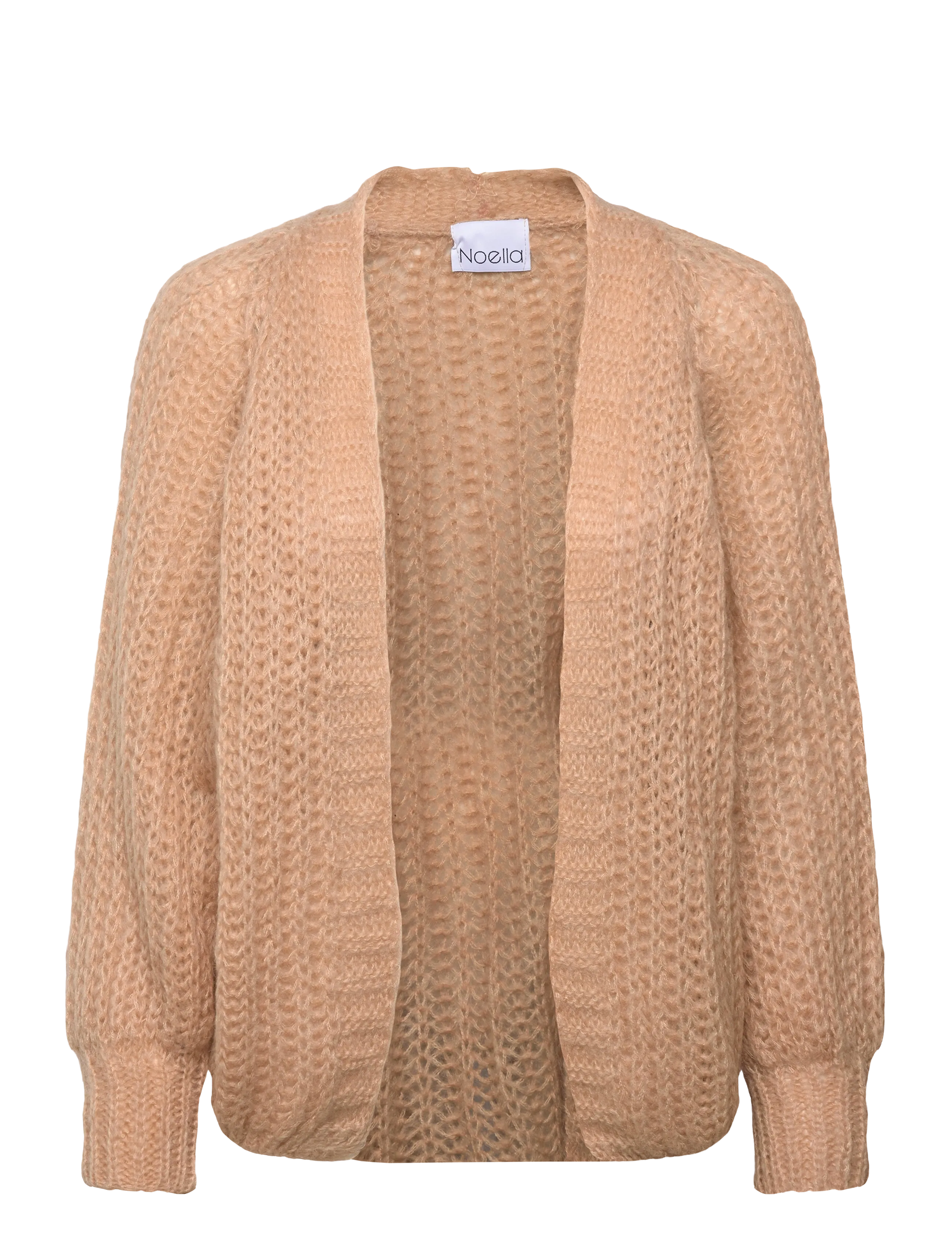 Noella Joseph Cardigan Solid, L/XL, Beige, Strik > Cardigans, Dame