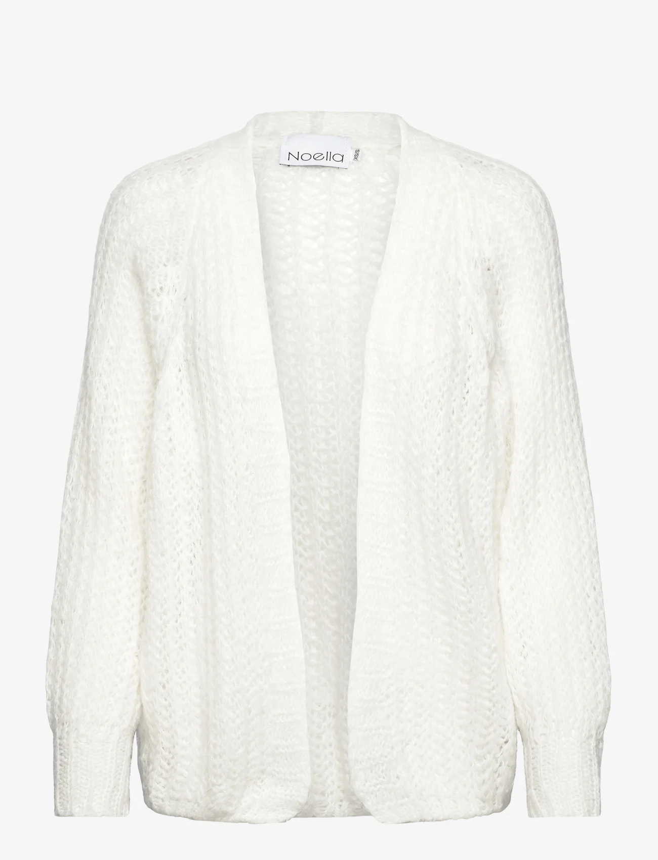 Noella - Joseph Cardigan Solid - susegamieji megztiniai - white - 0