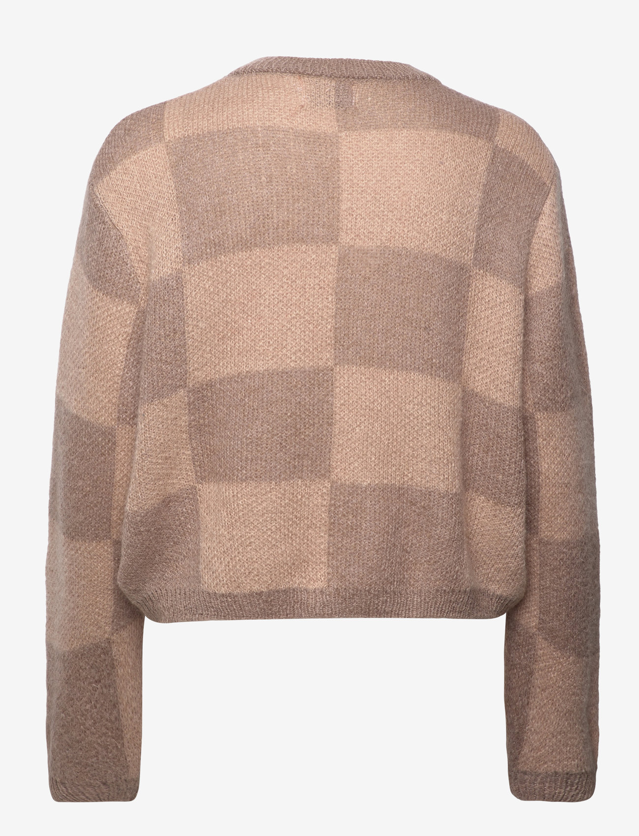 Noella - Kiana Knit Cardigan - kardiganid - brown/sand - 2