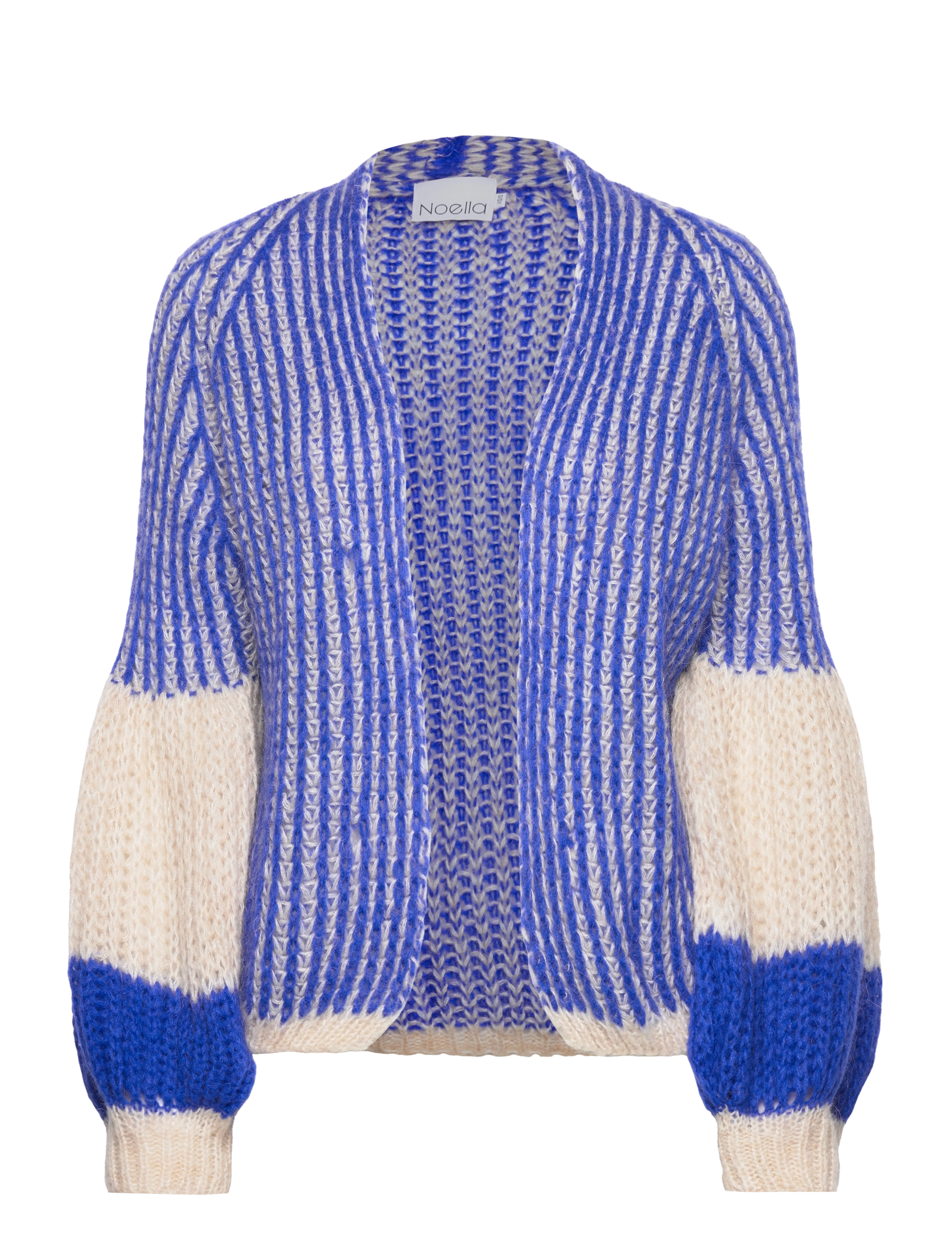 NOELLA Liana Knit Cardigan Blau - L/XL - Damen