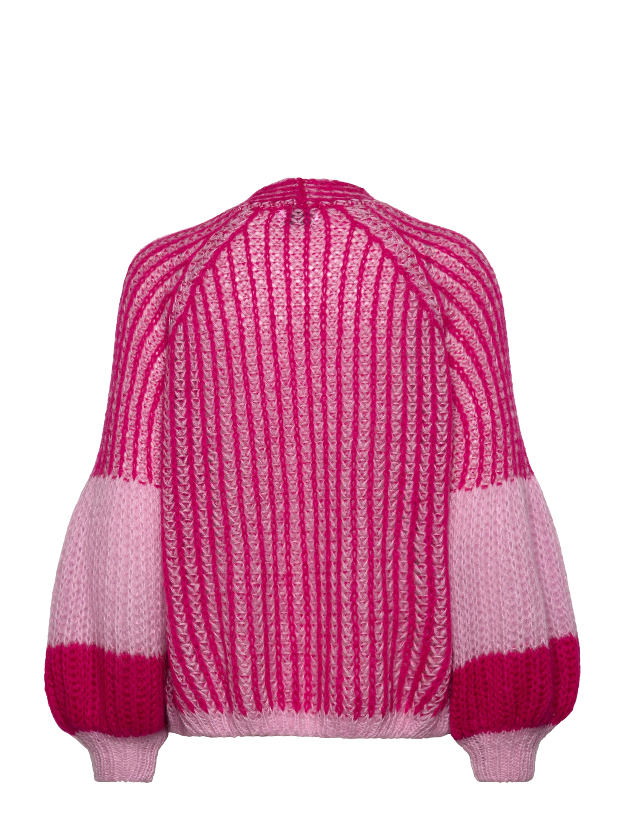 Noella - Liana Knit Cardigan - koftor - pink bubblegum - 2