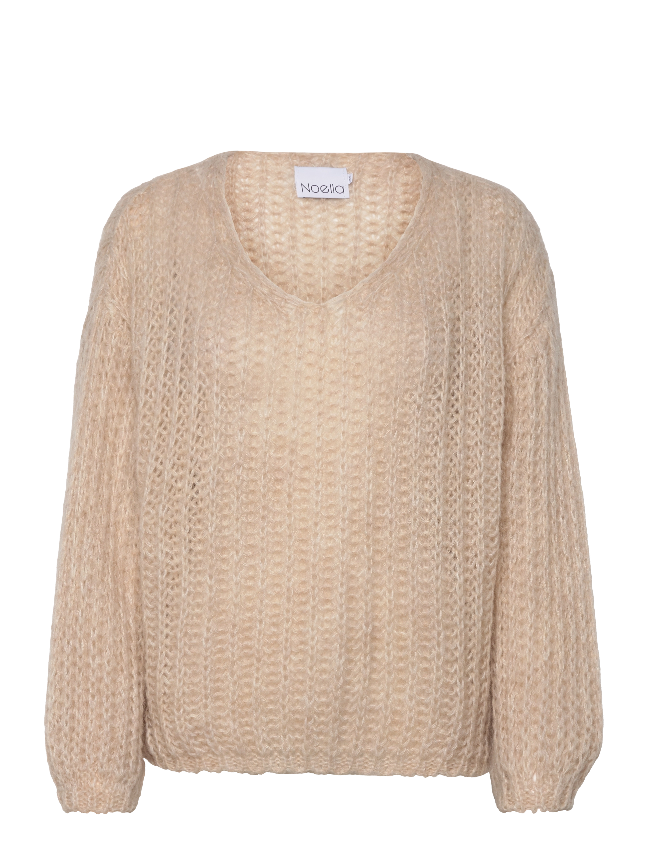 Noella Joseph Knit Sweater - Pullover - BEIGE / beige