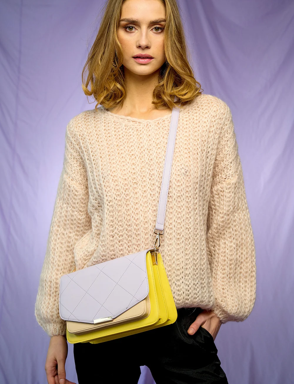 Noella - Joseph Knit Sweater - stickade tröjor - beige - 0