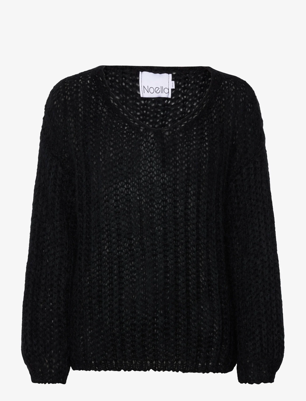 Noella - Joseph Knit Sweater - džemperiai - black - 0