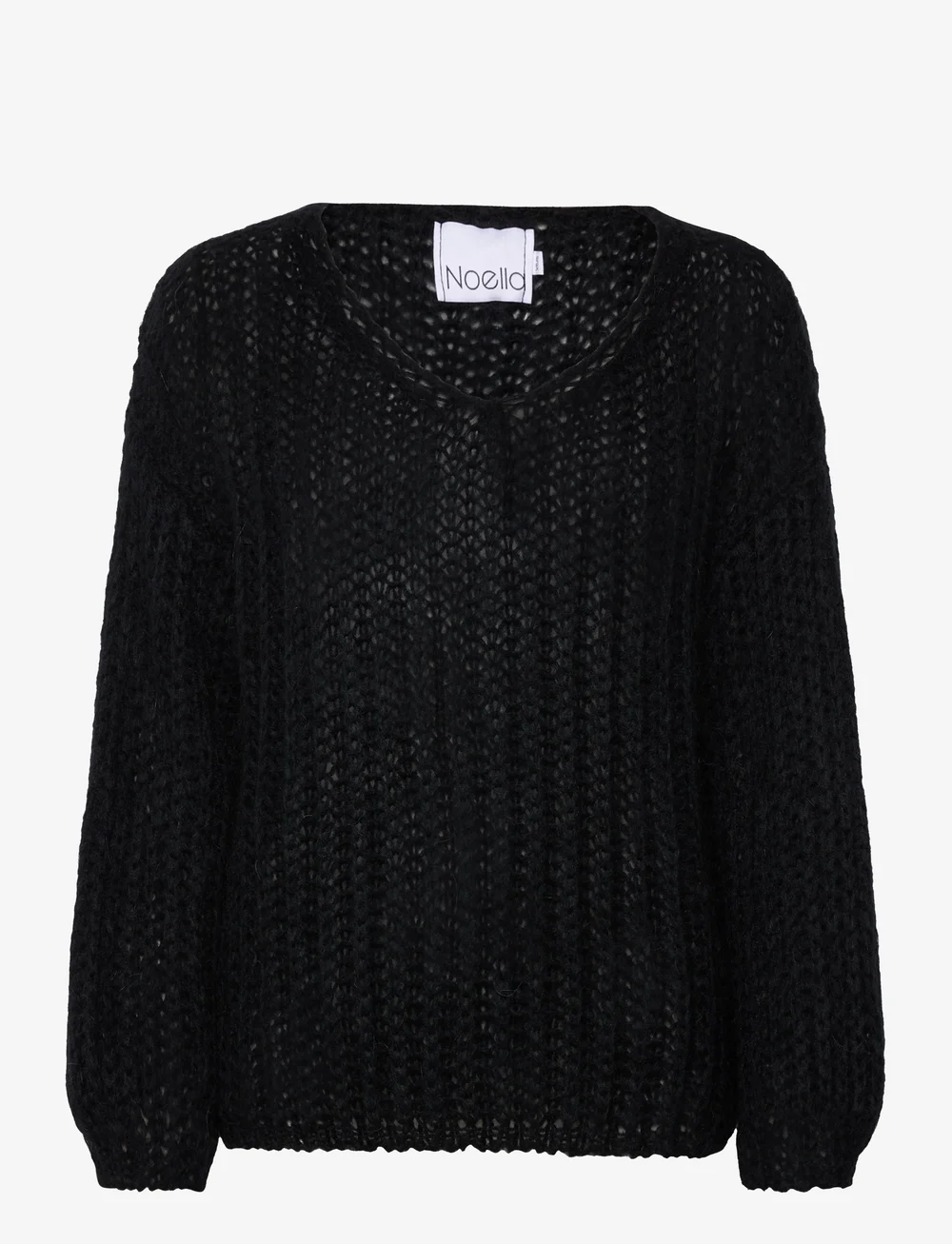 Noella - Joseph Knit Sweater - neulepuserot - black - 0