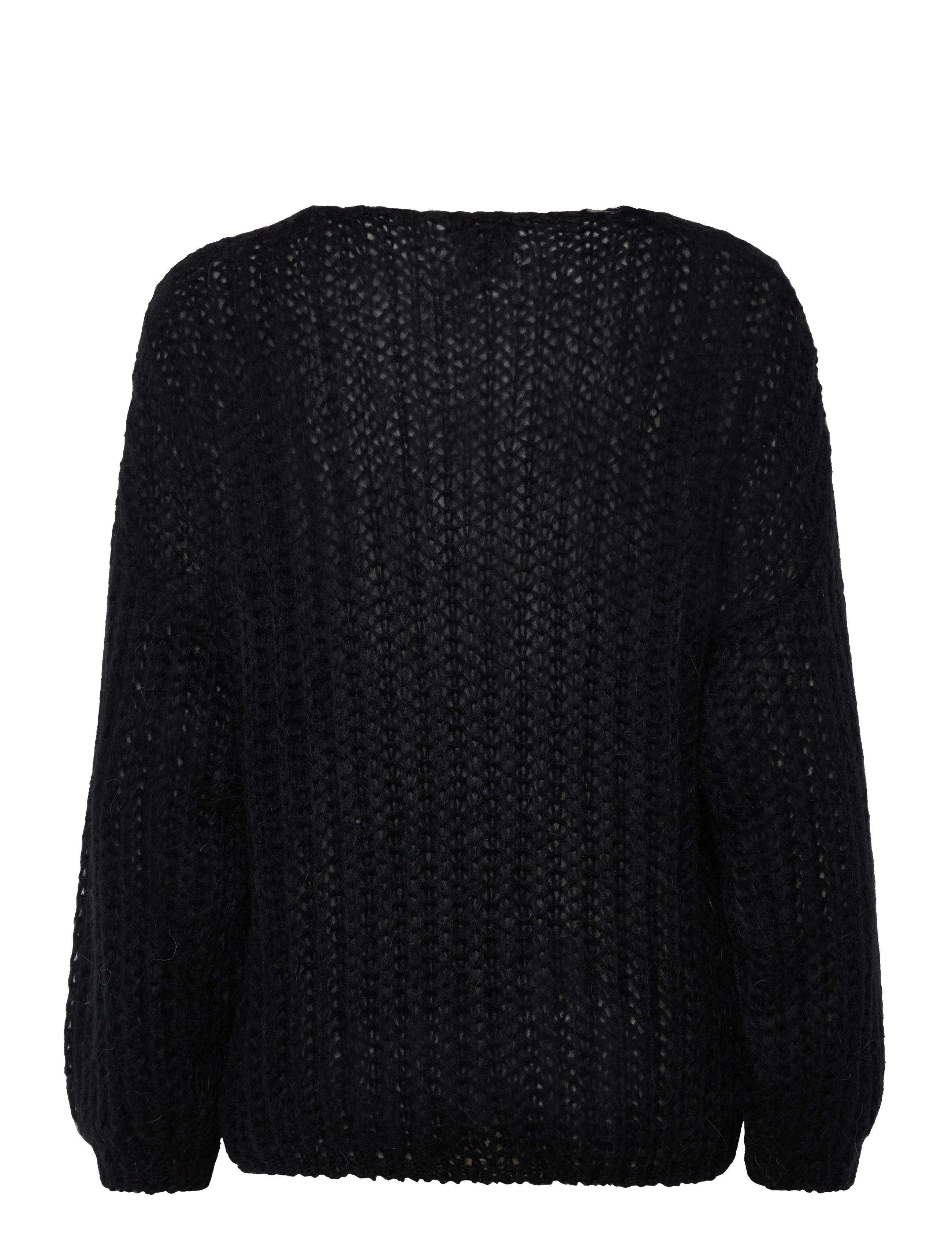 Noella - Joseph Knit Sweater - striktrøjer - black - 2