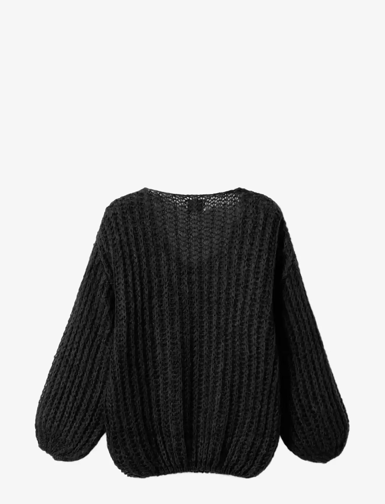 Noella - Joseph Knit Sweater - neulepuserot - black - 3