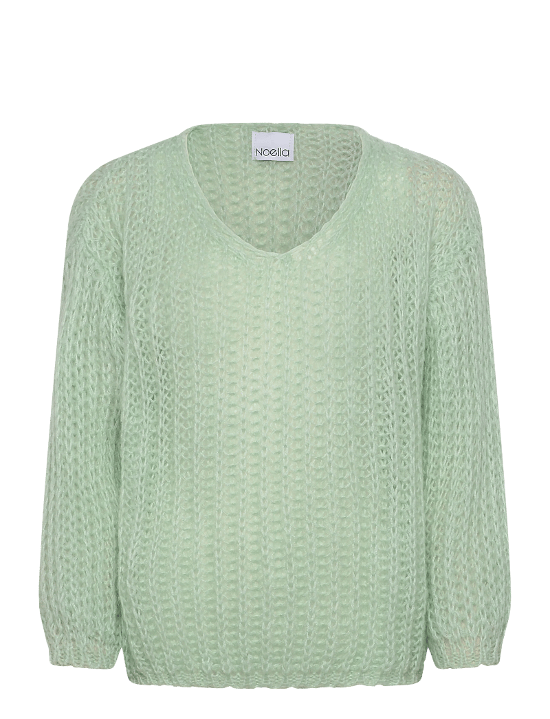 Noella - Joseph Knit Sweater - striktrøjer - pistacio green - 0