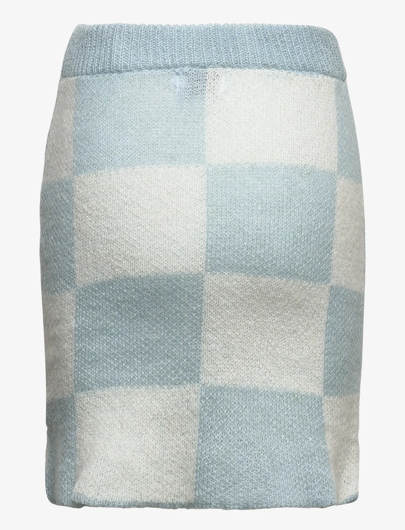 Noella - Kiana Knit Skirt - strikkede nederdele - light blue - 1