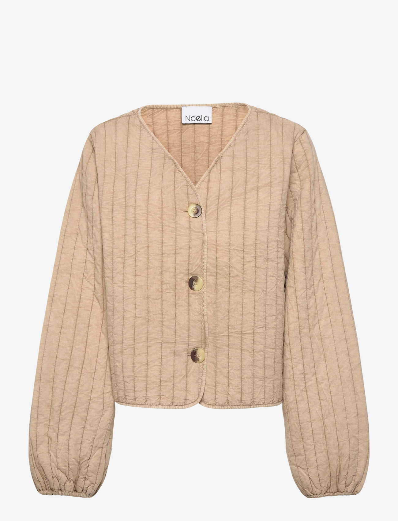 Noella - Lilah Jacket - quiltade jackor - washed oyester - 0