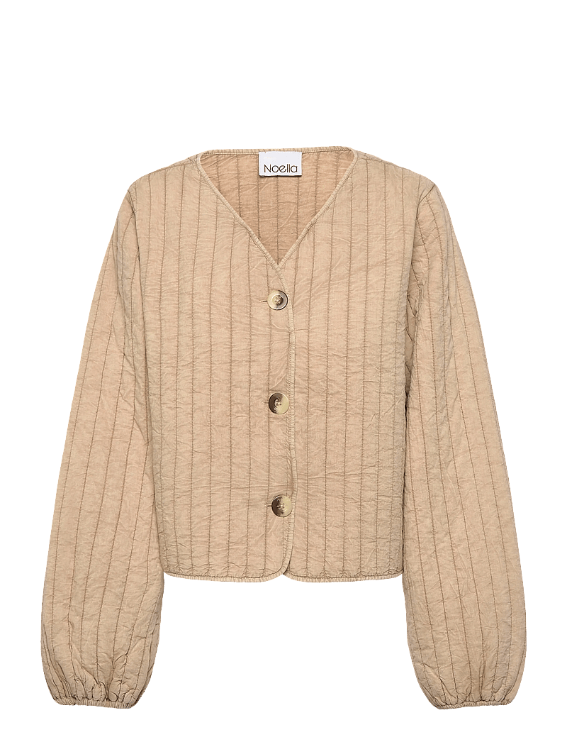 Noella - Lilah Jacket - quiltade jackor - washed oyester - 0