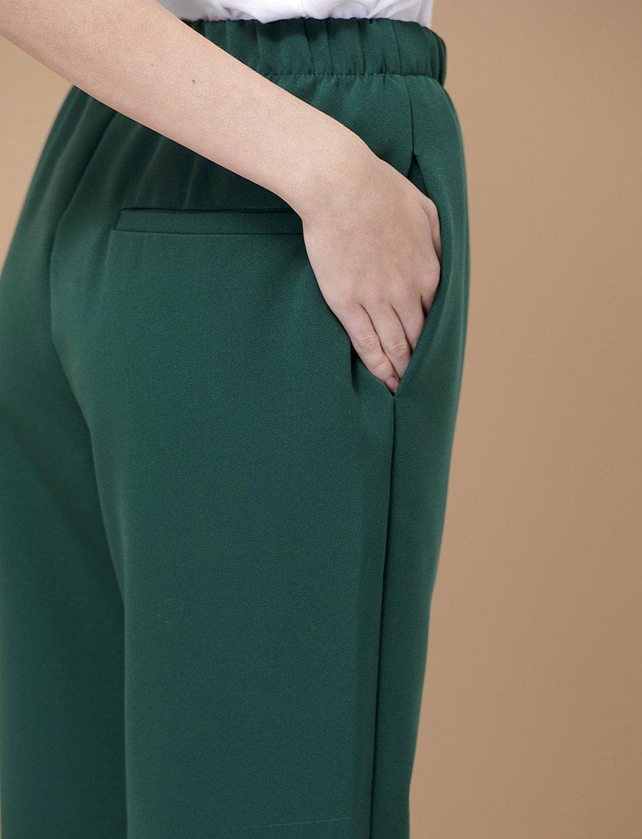 Noella - Riga Pants - hose mit geradem bein - olive - 5