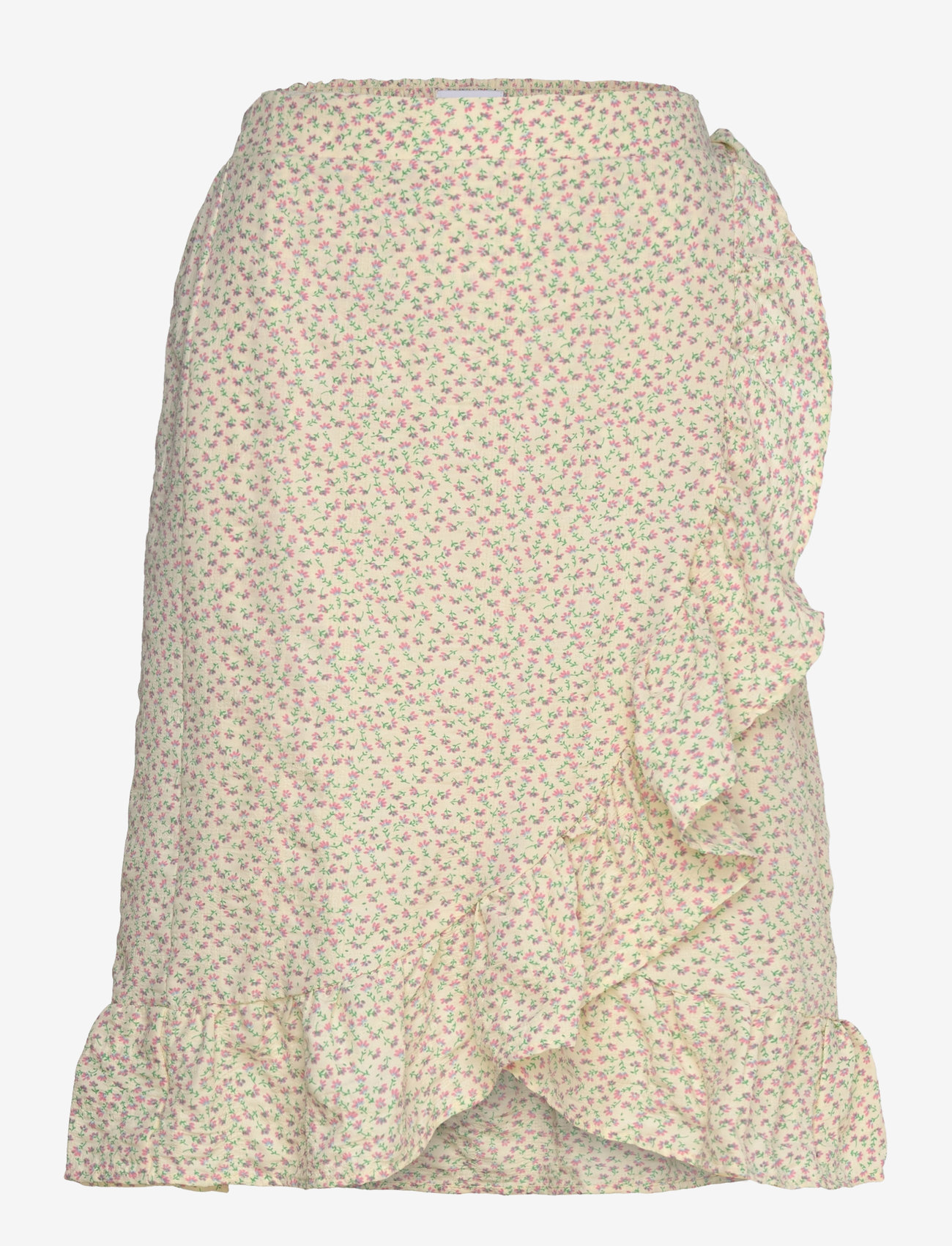 Noella - Joyce Skirt Viscose - susiaučiami sijonai - pink flower - 0