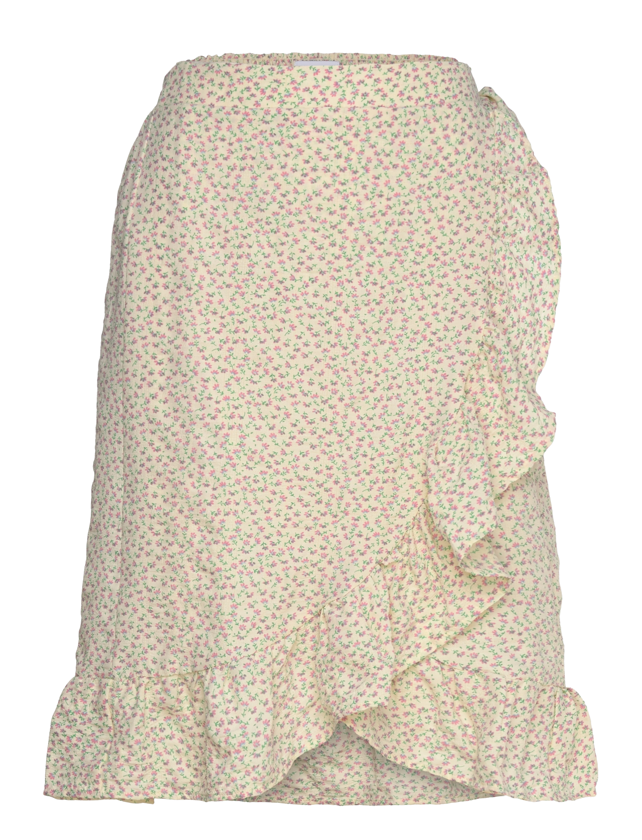 Noella Joyce Skirt Viscose - Seelikud - PINK FLOWER / multi