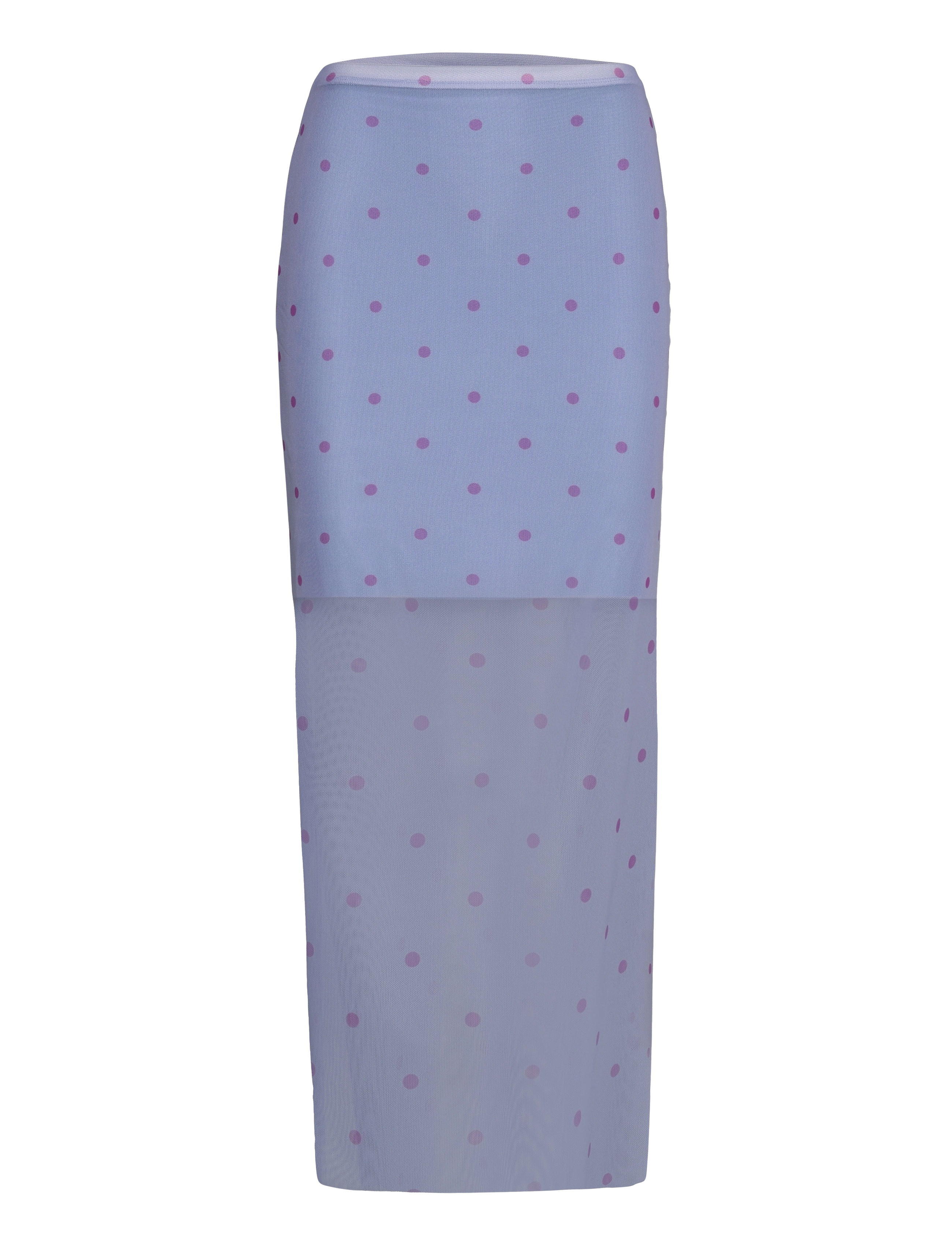 Noella Solay Long Skirt - Seelikud - BLUE LILAC MIX / blue