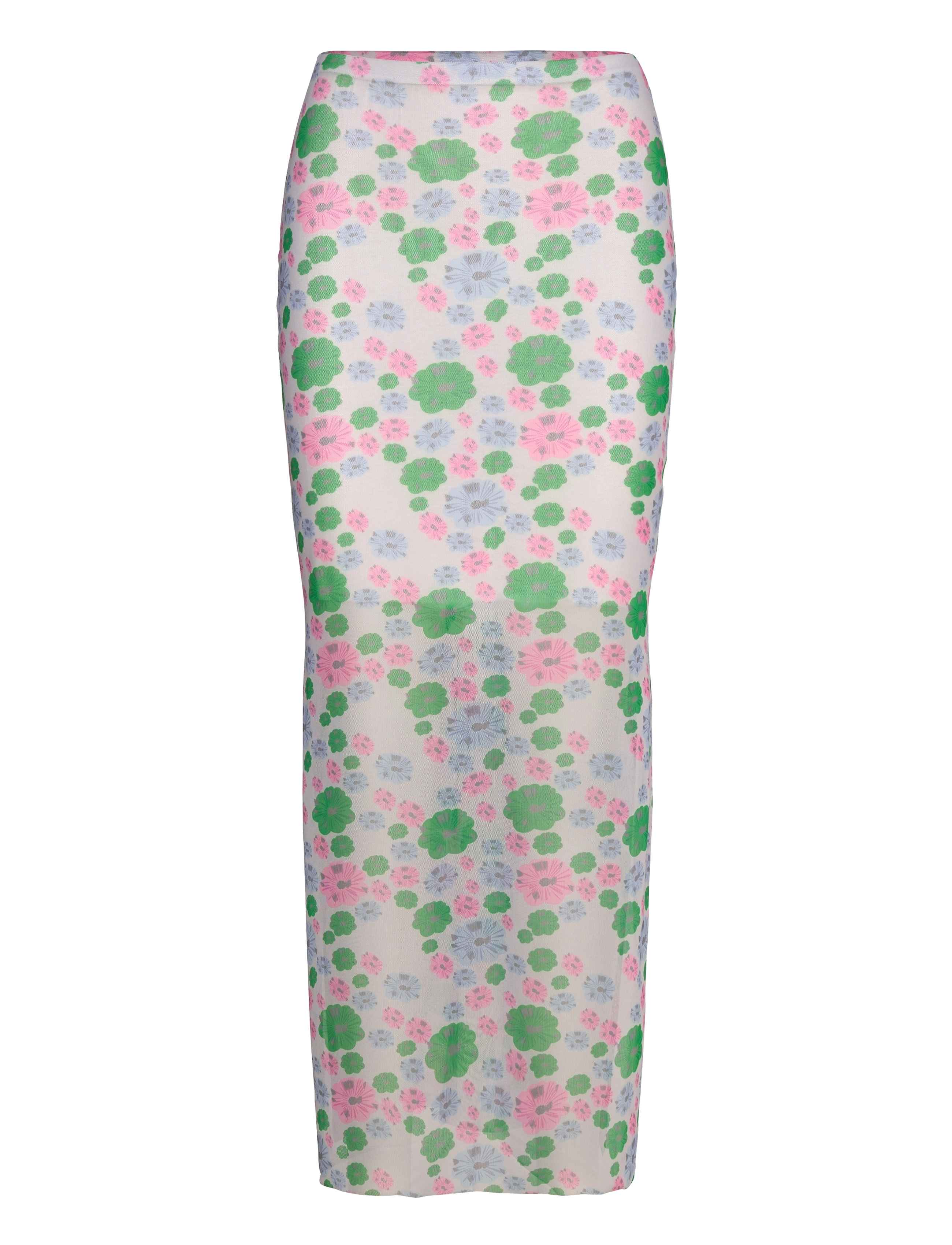 Noella Solay Long Skirt - Bleistiftröcke - FLOWERS / green