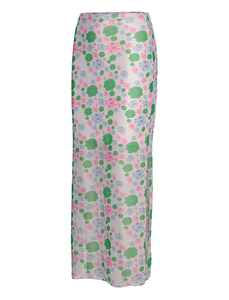 Noella - Solay Long Skirt - maksiseelikud - flowers - 2