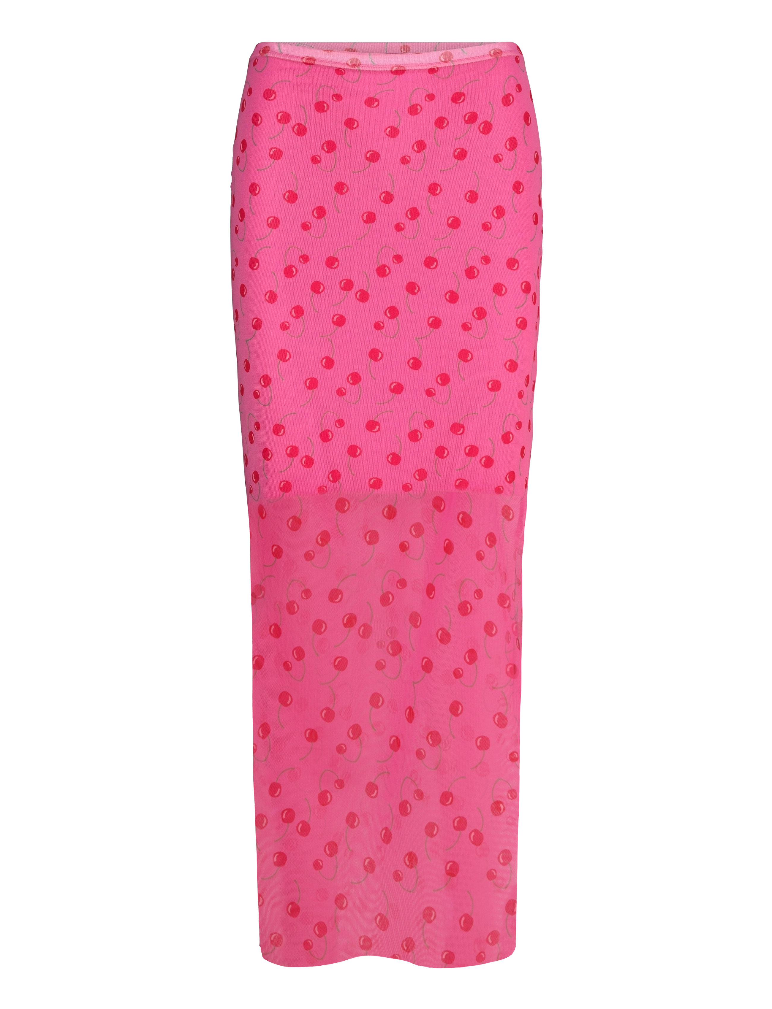 Noella Solay Long Skirt - Seelikud - PINK CHERRY / pink/rose