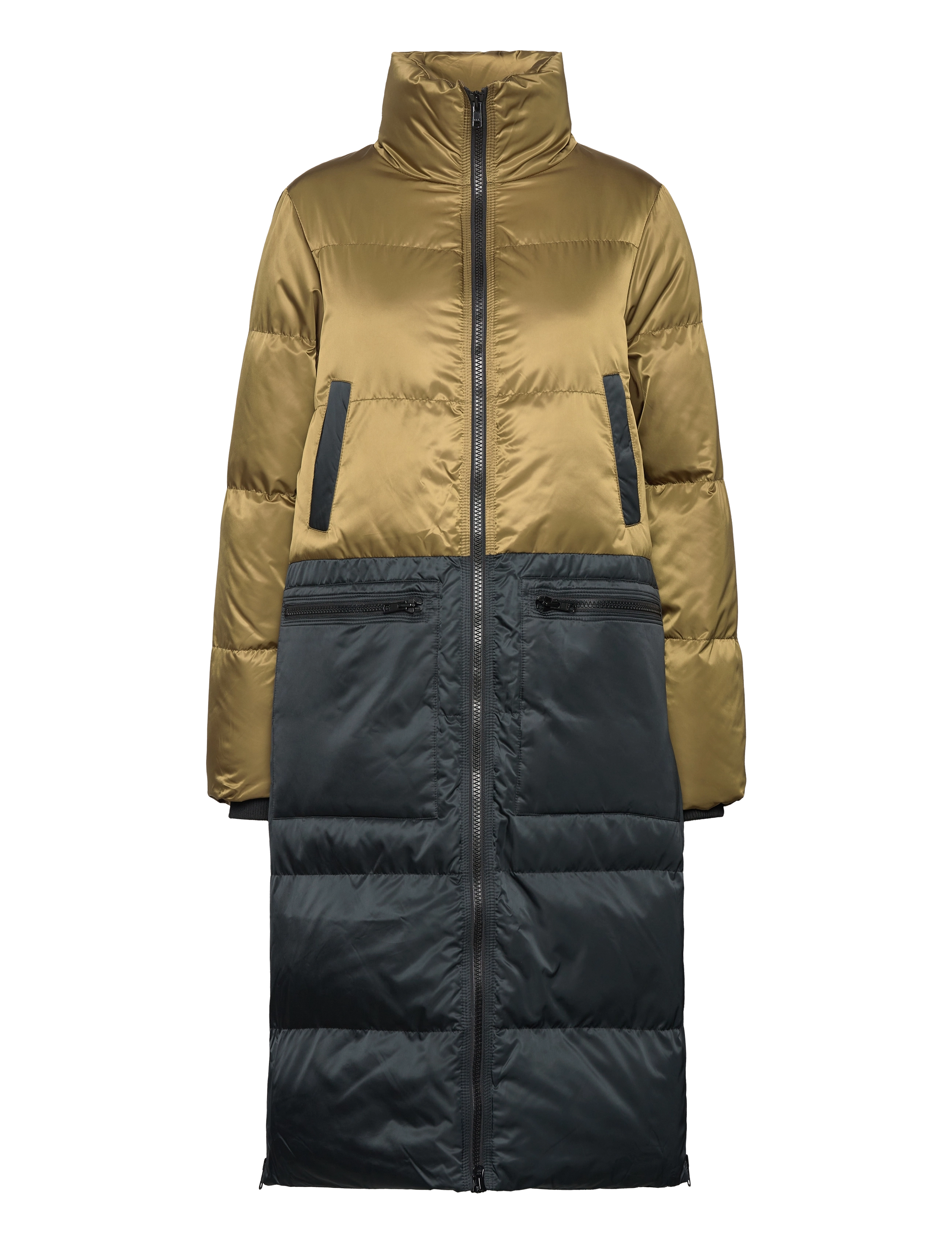 Nari Puffer Coat - ARMY MIX