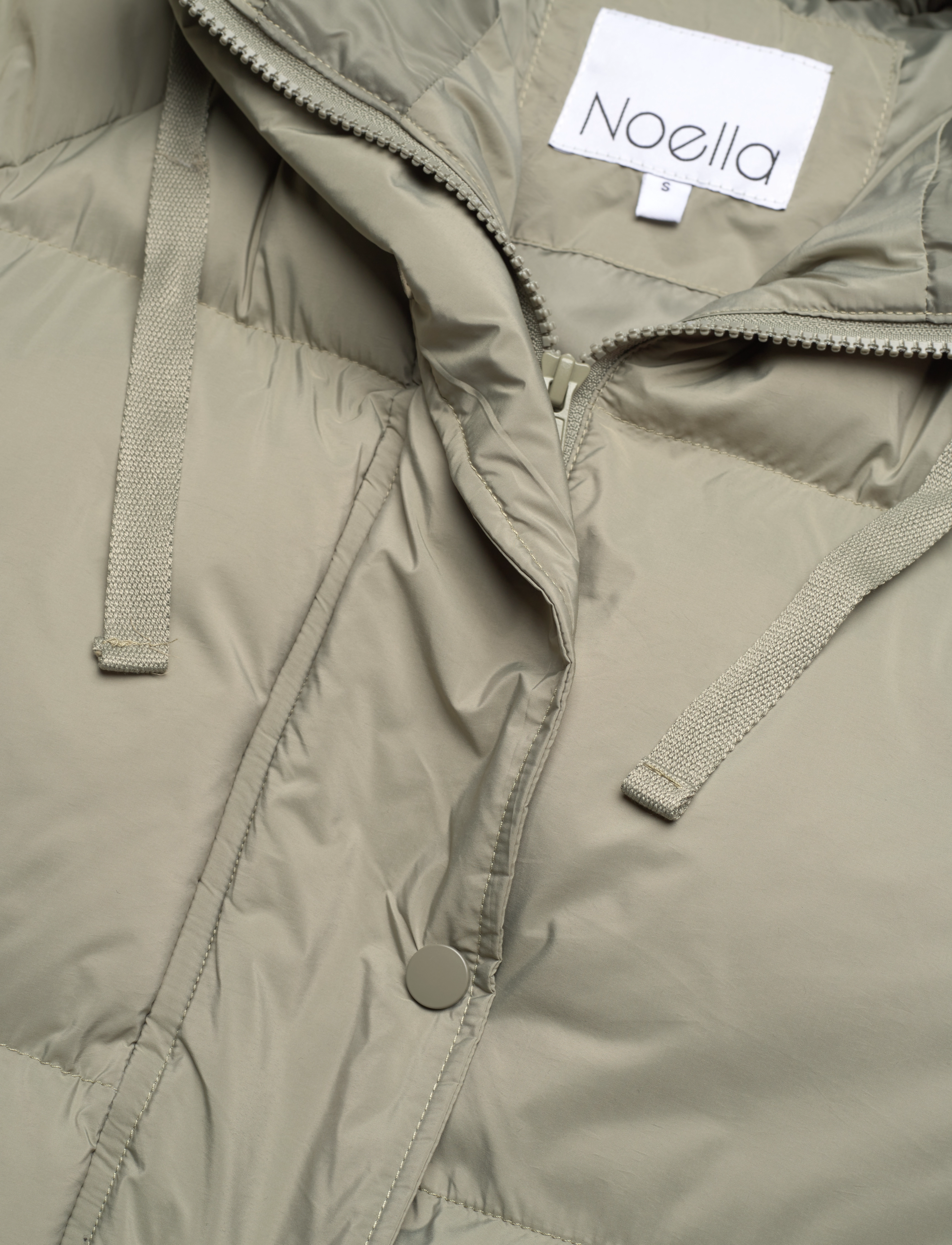 Noella - Nanna Puffer Coat - sage green - 4
