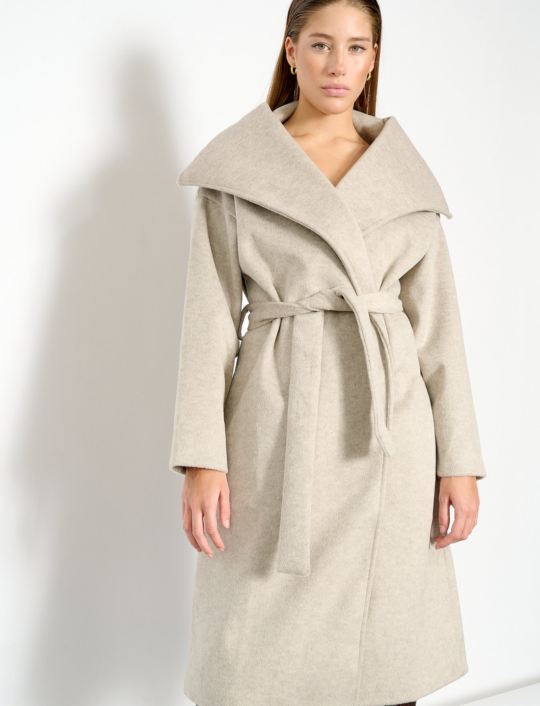 Wool 2025 drape coat