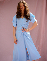 Noella - Mella Dress - sommerkjoler - light blue - 2