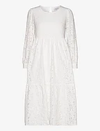 Macenna Long Dress - WHITE
