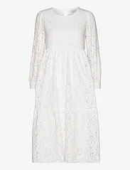 Noella - Macenna Long Dress - spitzenkleider - white - 0