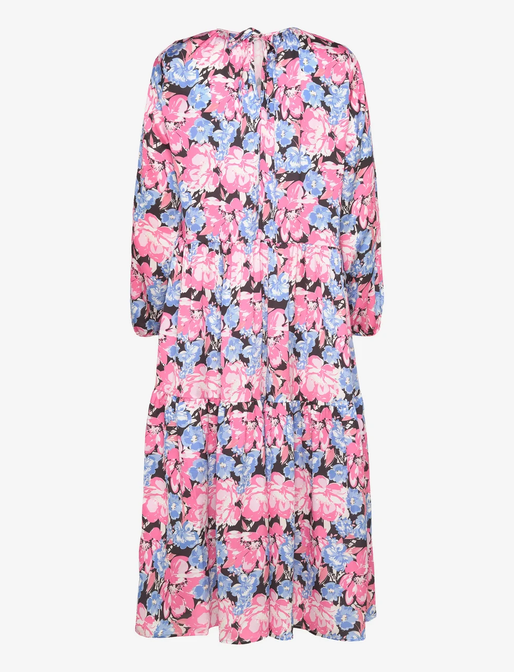Noella - Janelle Long Dress - kesämekot - pink/blue mix - 1