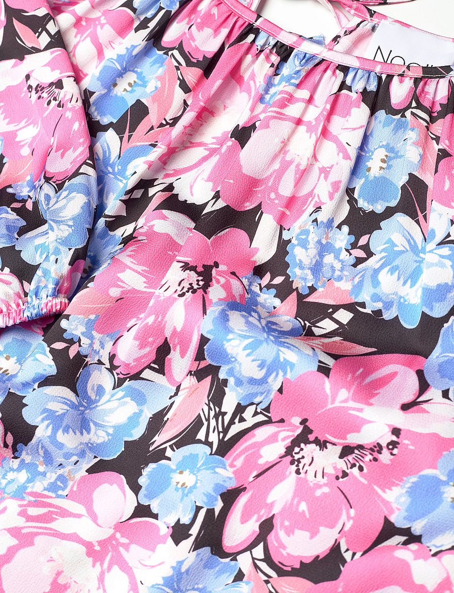 Noella - Janelle Long Dress - kesämekot - pink/blue mix - 2