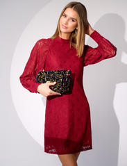 Noella - Texas Lace Dress - party wear at outlet prices - red - 2