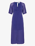 Vienna Midi Dress - DARK BLUE