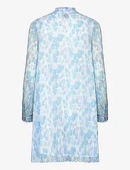 Noella - Mae Short Dress - paitamekot - blurry blue - 1