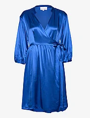 Noella - Moia Wrap Dress - wickelkleider - bright blue - 0