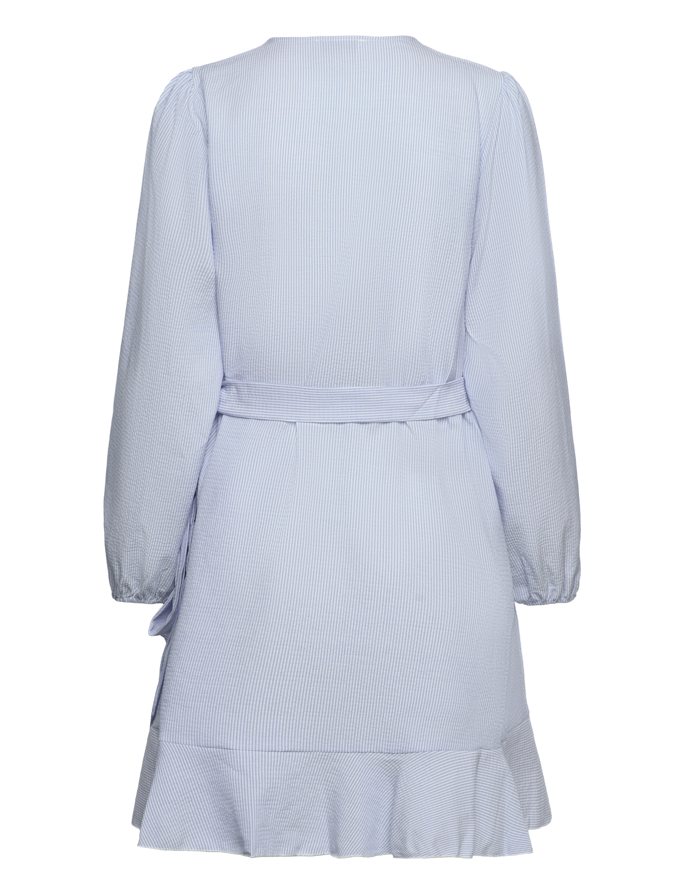 Noella - Magne Dress - light blue stripe - 1