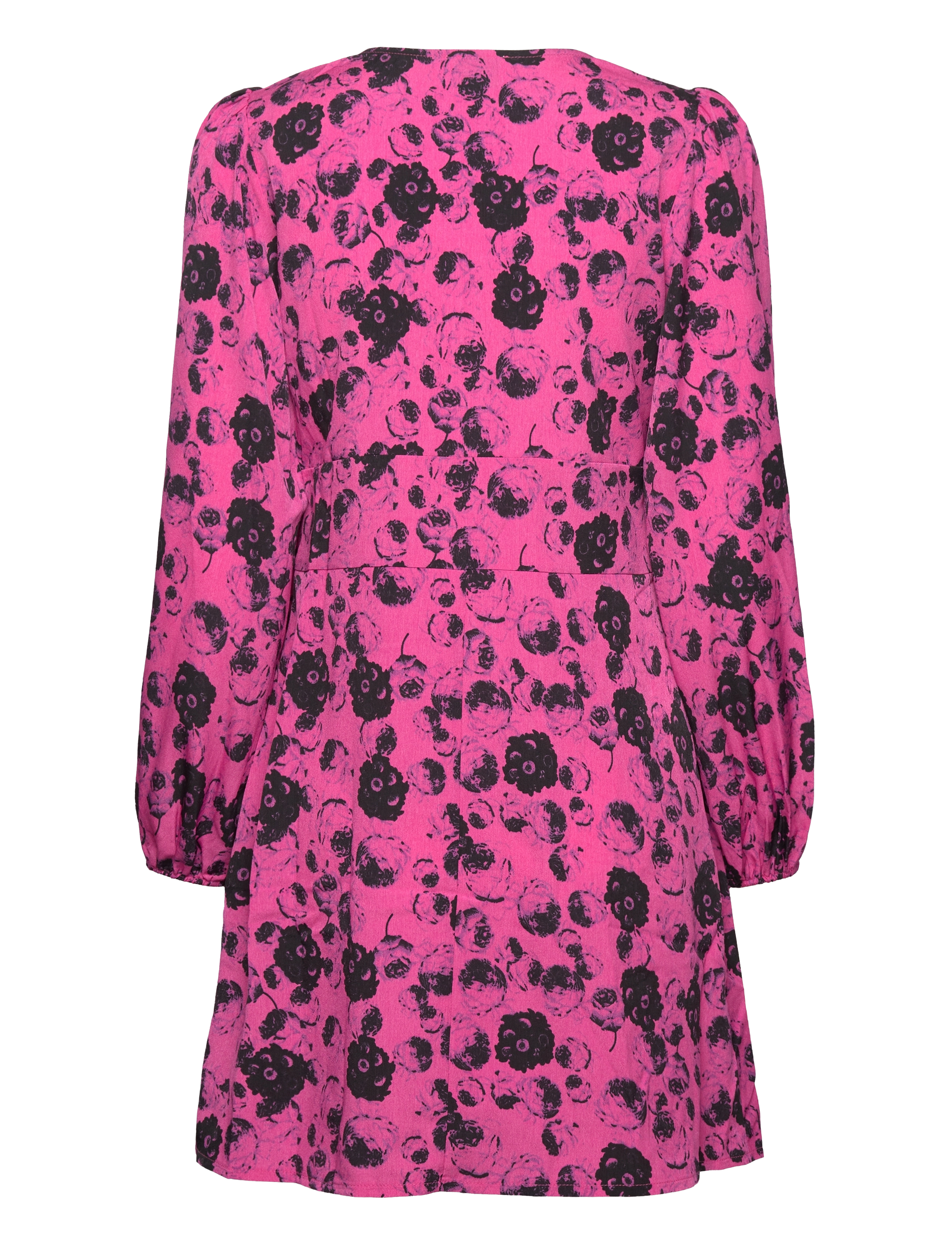 Noella - Paris Patty Short Dress - korte kjoler - fuchsia flower - 2